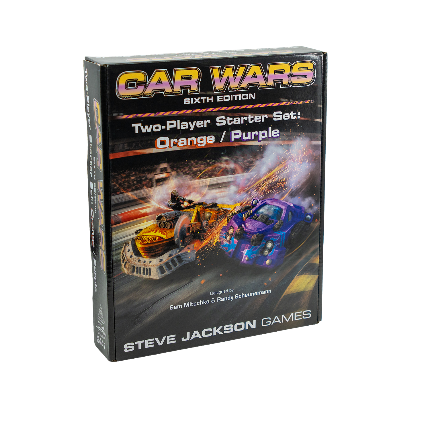 Car Wars Two-Player Starter Set Orange/Purple | Warehouse 23
