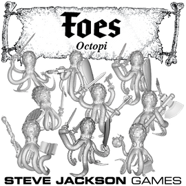 Foes STL Collection – Octopi