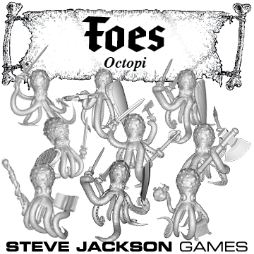 Foes STL Collection – Octopi