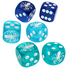 Octopus d6 Dice Set - 0