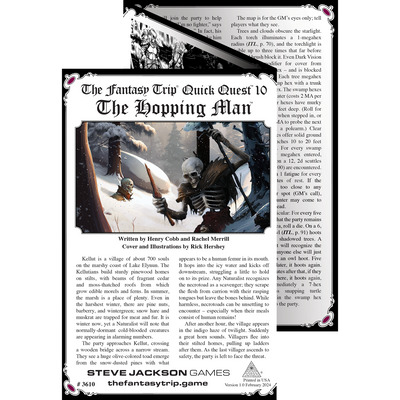 Quick Quest 10: The Hopping Man