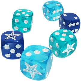 Starfish d6 Dice Set - 0