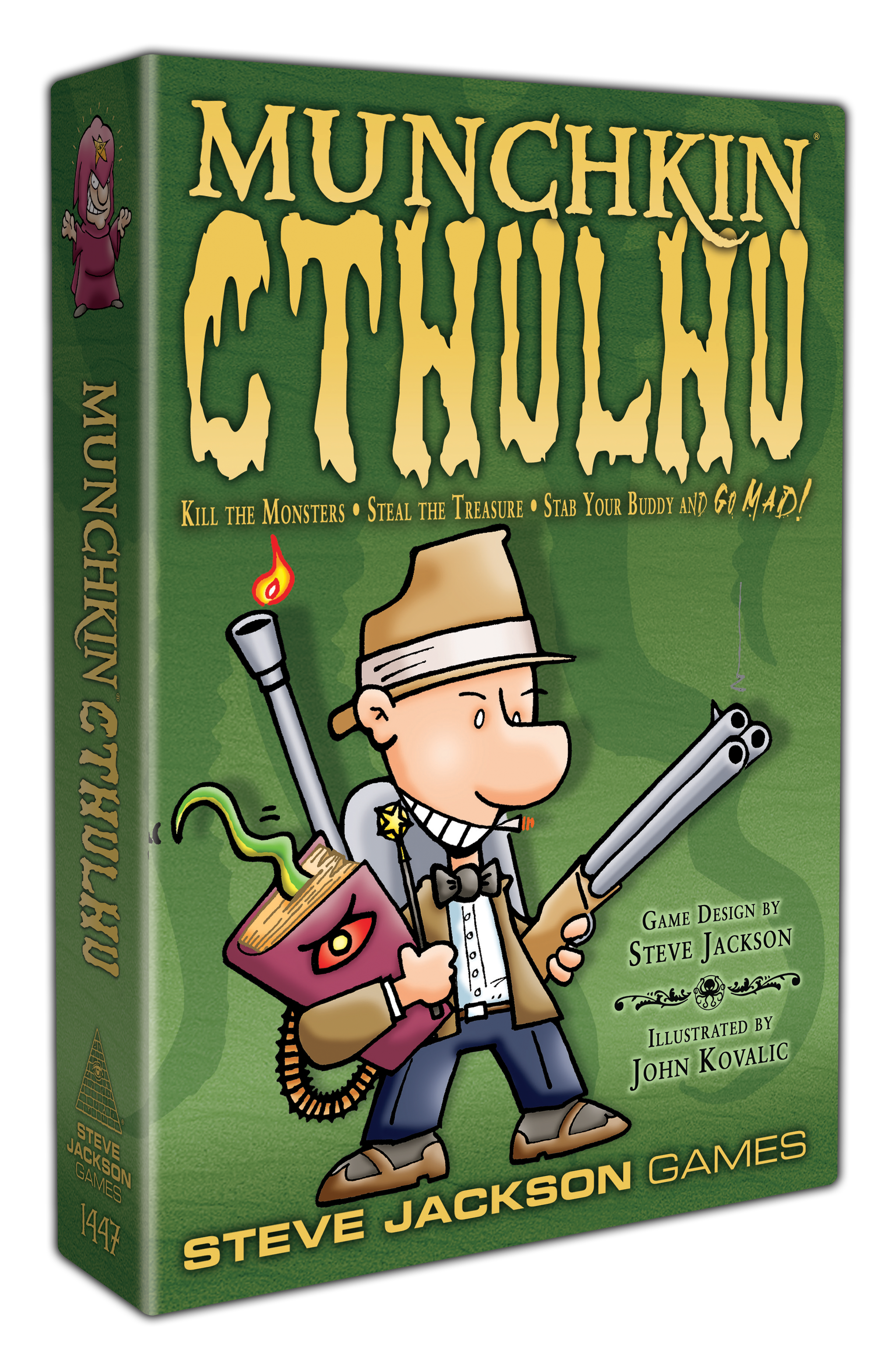 cthulhu monsters book Munchkin Cthulhu by Steve Jackson Games