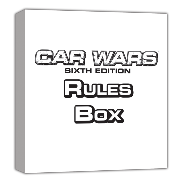 Car Wars Rules Box - 0