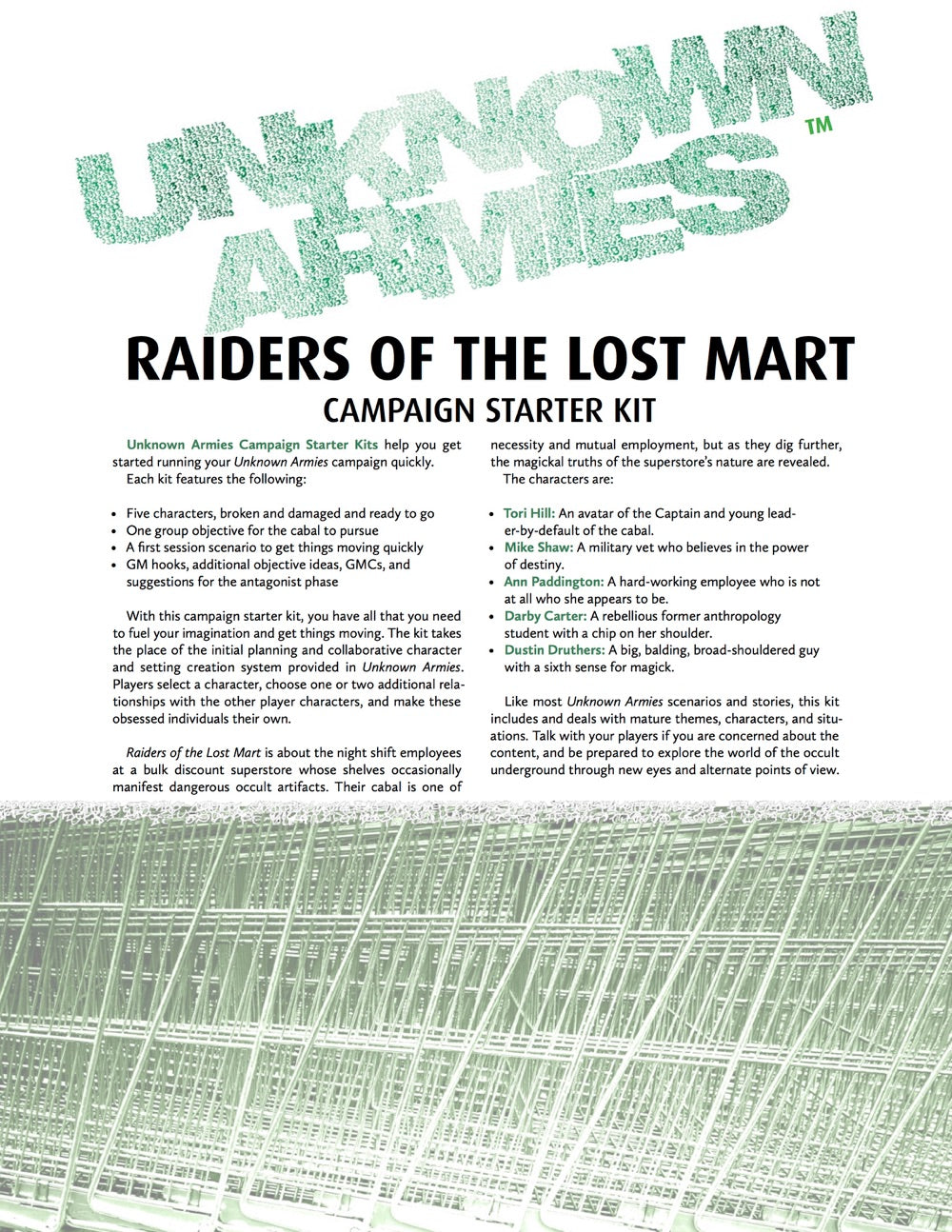 Raiders of the Lost Mart