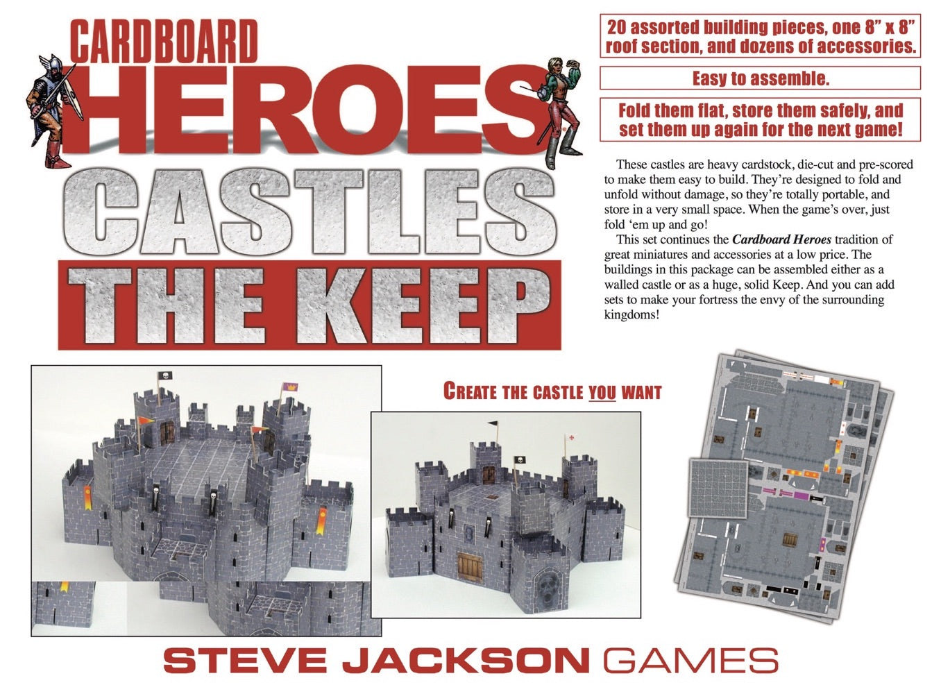 Cardboard Heroes Castles: The Keep