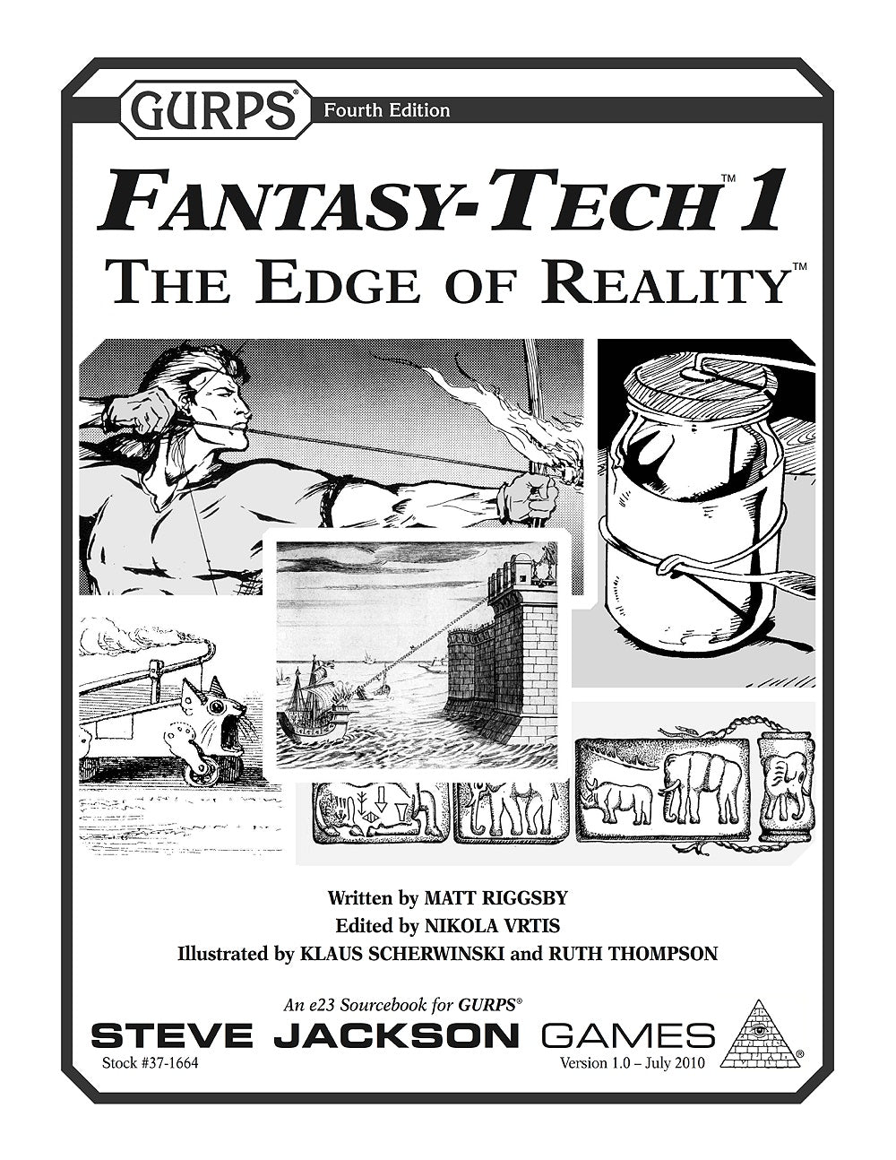 GURPS Fantasy-Tech 1: The Edge of Reality