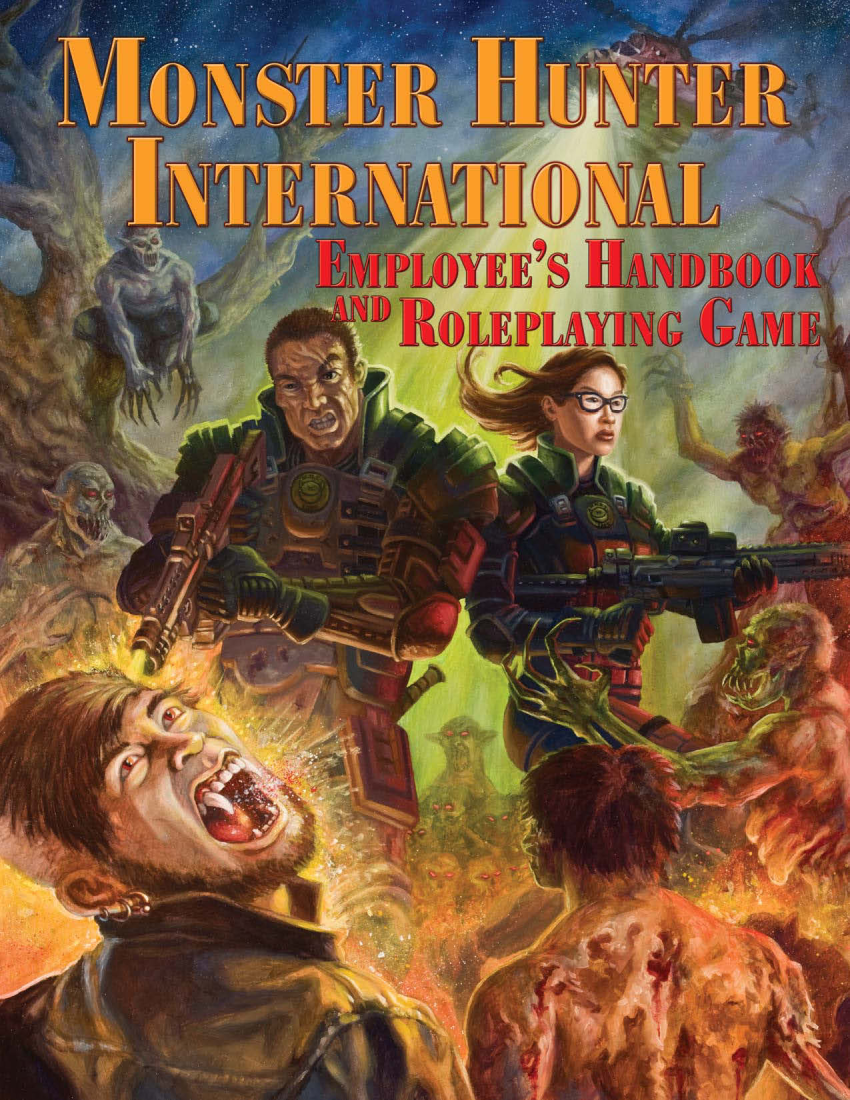 The Monster Hunter International Employee Handbook and Roleplaying Gam