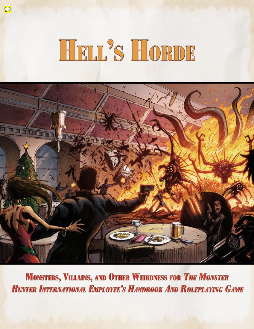 monsters and villains book Hell's Horde: Monsters, Villains, and Other Weirdness for The Monster