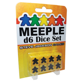 Buy yellow Meeple d6 Dice Set