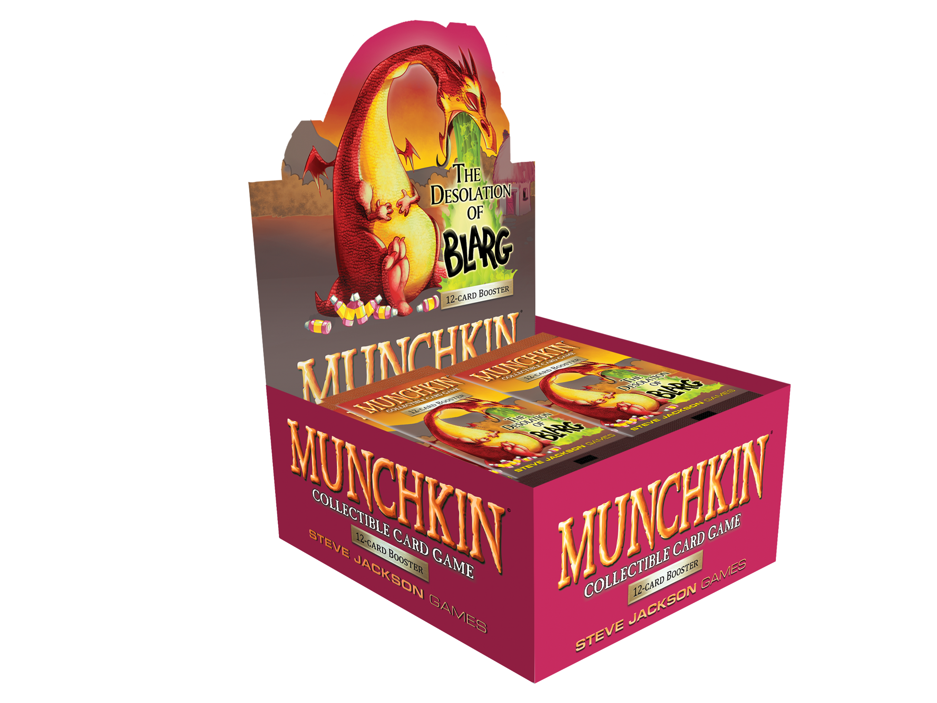 Munchkin Collectible Card Game: The Desolation of Blarg POP Display