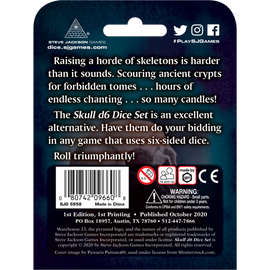 Skull d6 Dice Set - 0