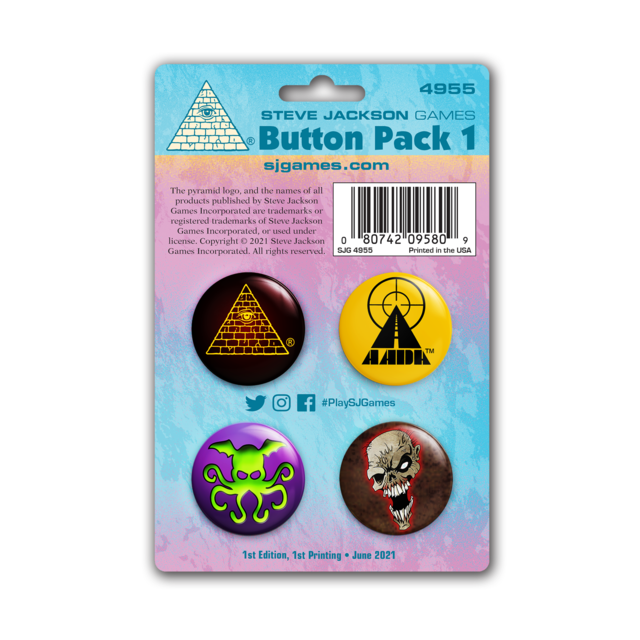 Steve Jackson Games Random Fun Generator - 21 Fast-Playing Dice Games For All Ages, Group Fun, No Setup Needed