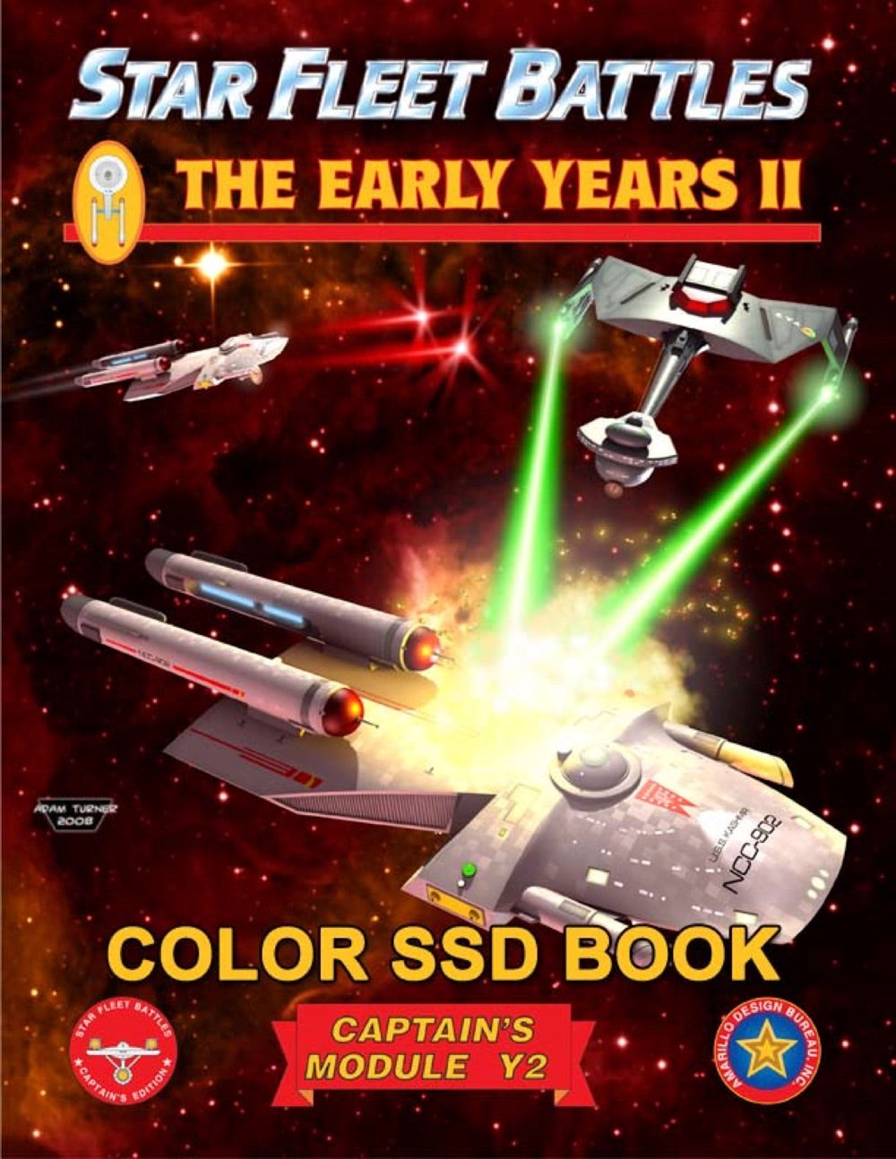 Star Fleet Battles: Module Y2 - The Early Years II SSD Book (Color)