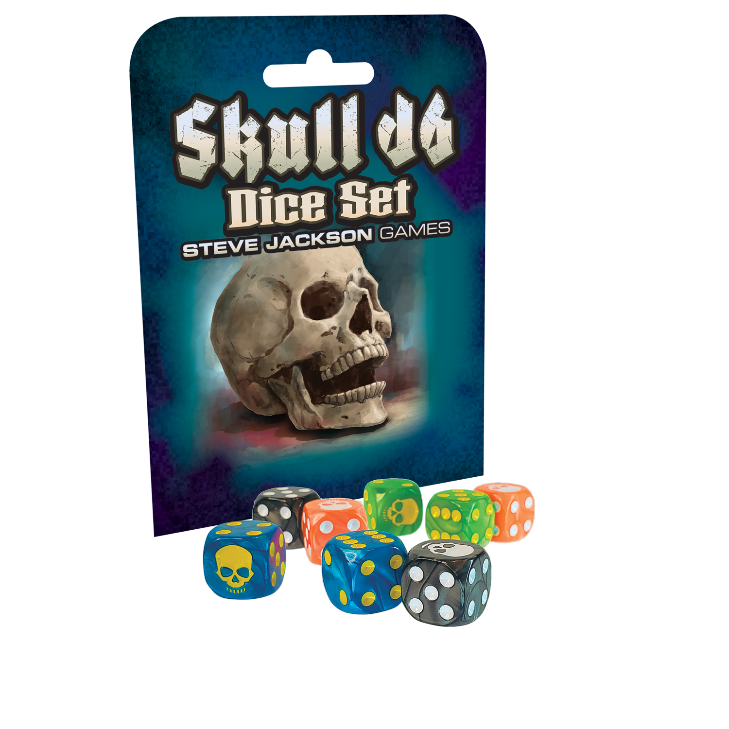 Skull d6 Dice Set
