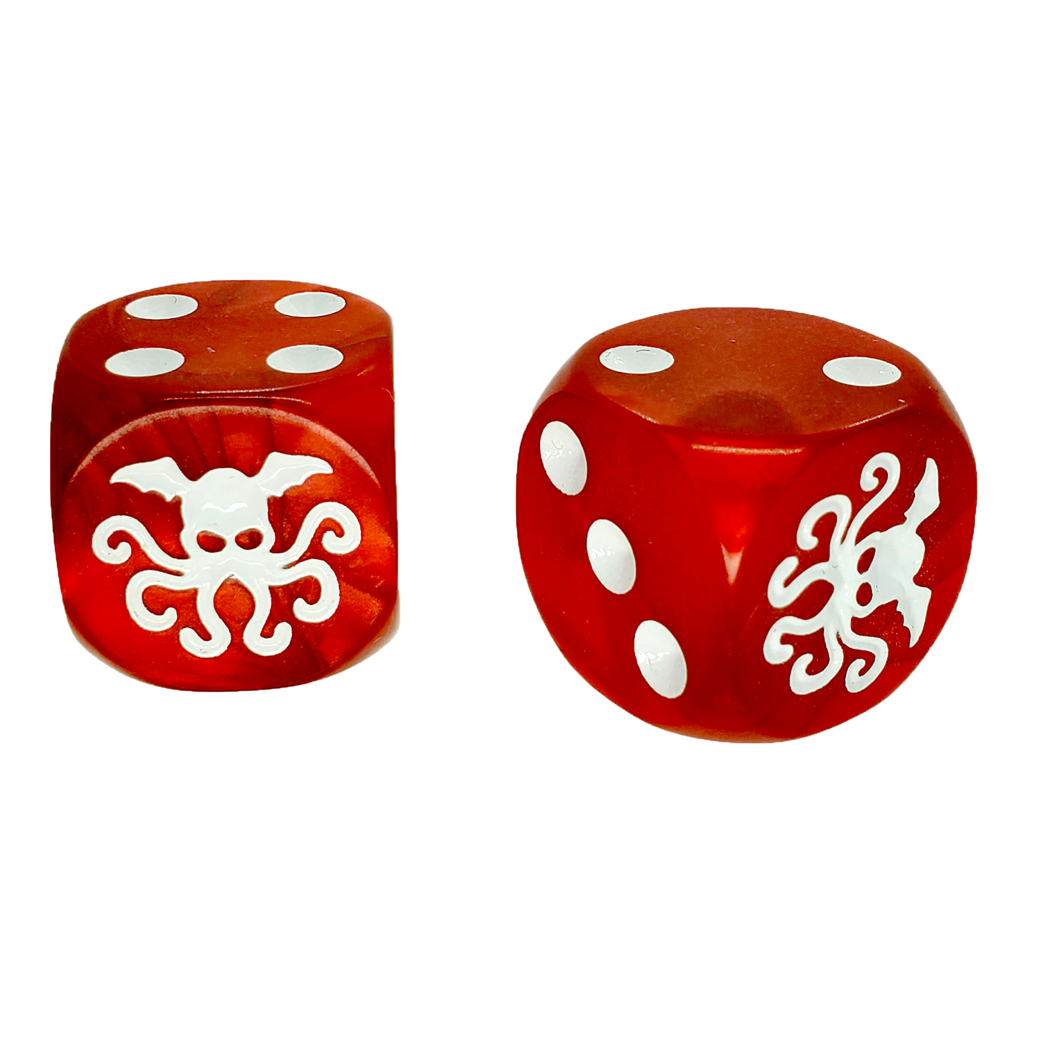 Cthulhu 19mm d6 Dice (Red Pearl) | Warehouse 23