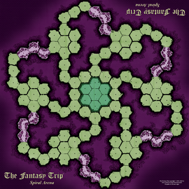The Fantasy Trip Spiral Arena: Playmat Style A