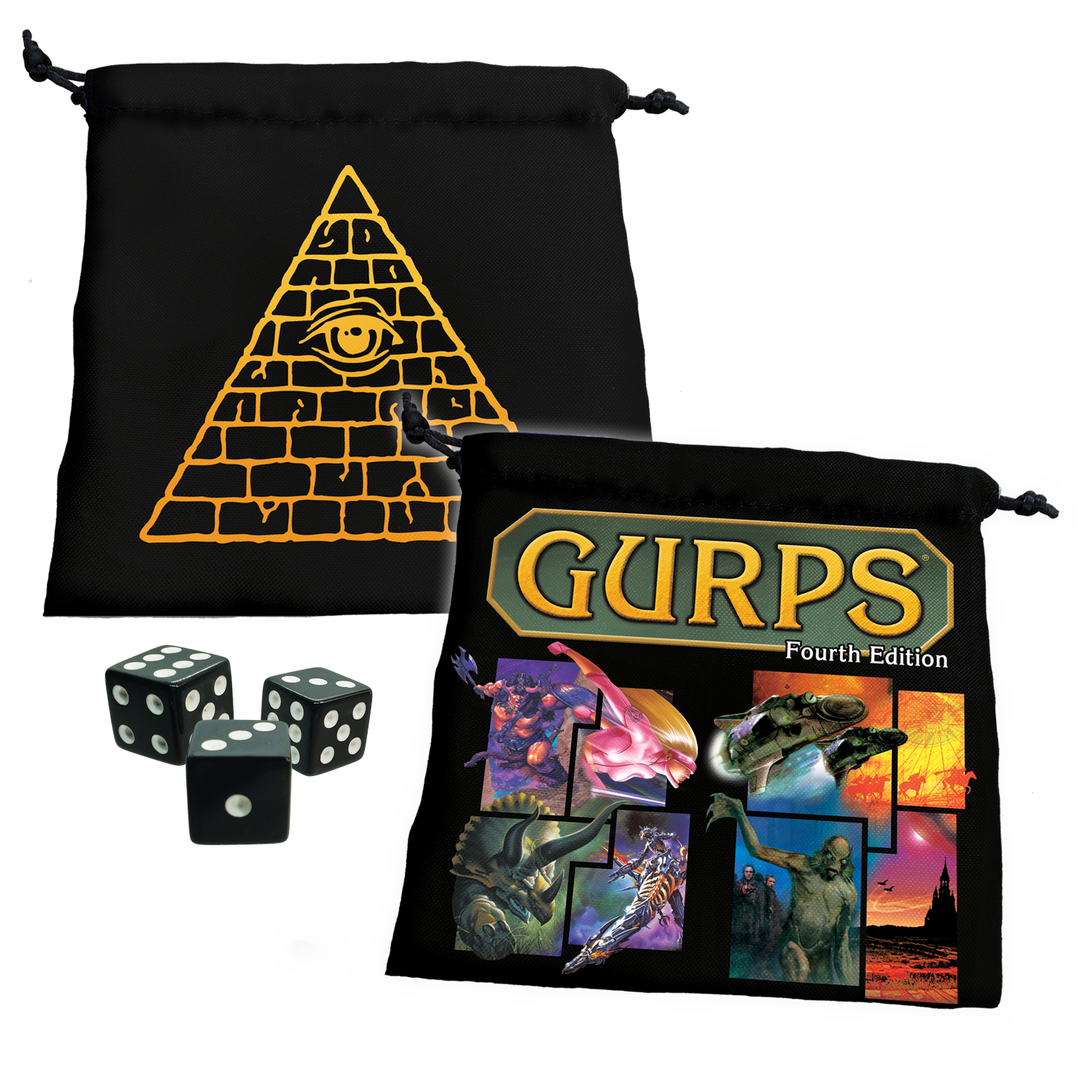 GURPS 4th Edition Dice Bag