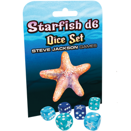 Starfish d6 Dice Set