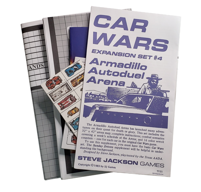 Car Wars Expansion Set 4 - Armadillo Autoduel Arena