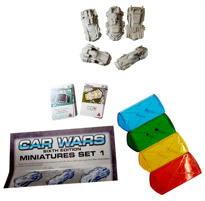 Car Wars Miniatures Set 1