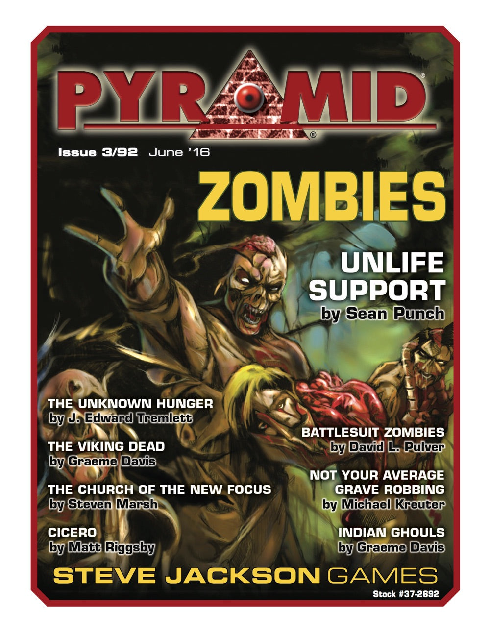 Pyramid #3/92: Zombies | Warehouse 23