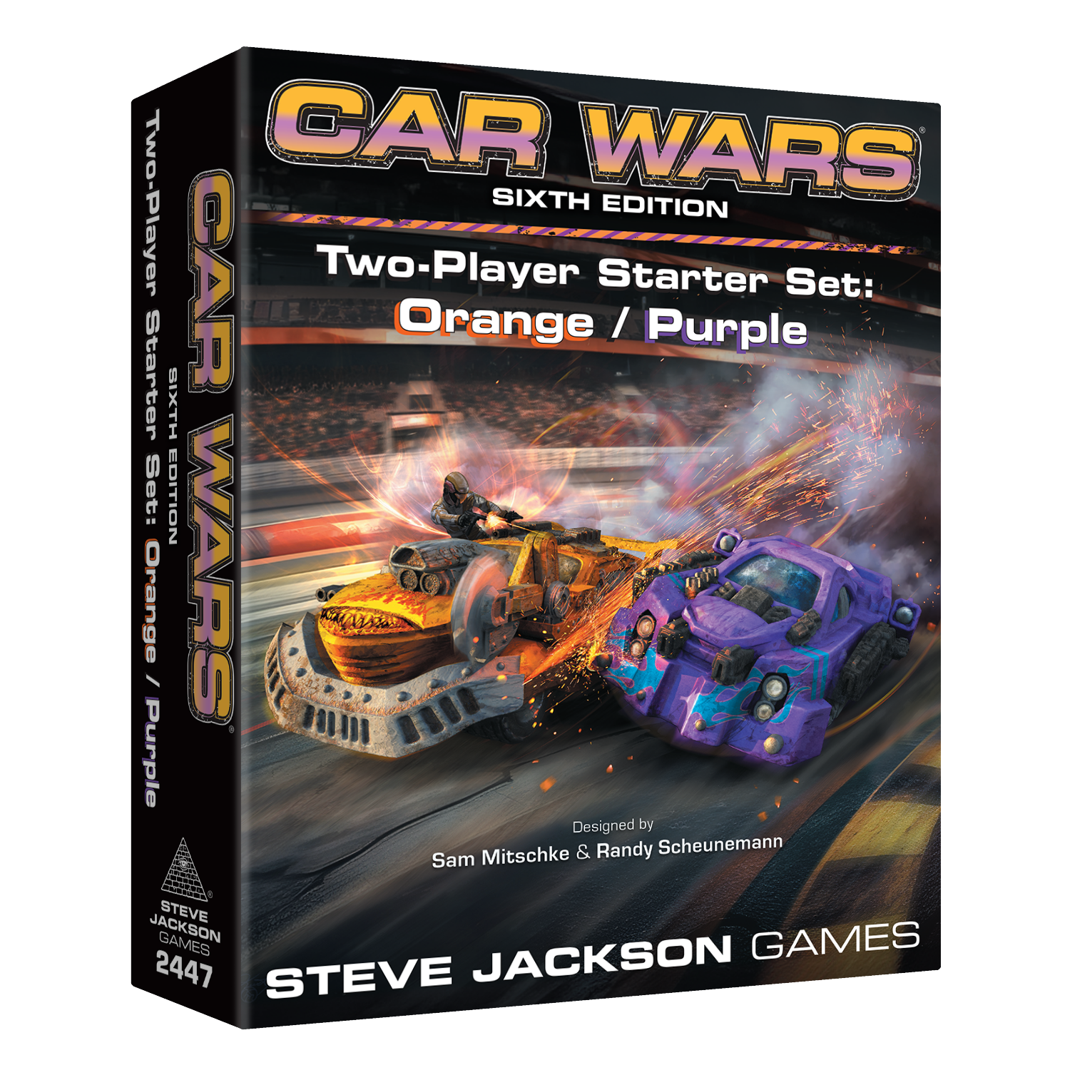 Car Wars Two-Player Starter Set Orange/Purple
