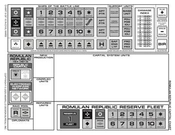 Federation & Empire: Civil Wars Fleet Charts Pack