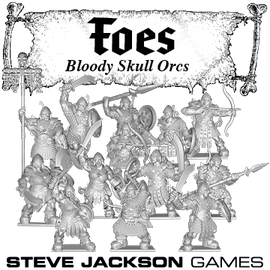 Foes STL Collection – The Bloody Skull Orcs
