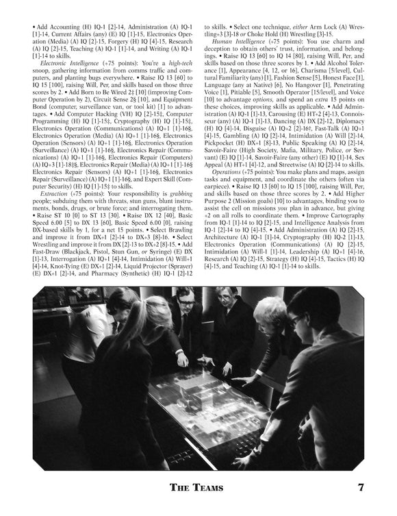 GURPS Action 10: Go Teams