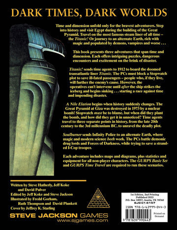 GURPS Classic: Time Travel Adventures - 0