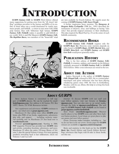 GURPS Fantasy Folk: Fishfolk - 0