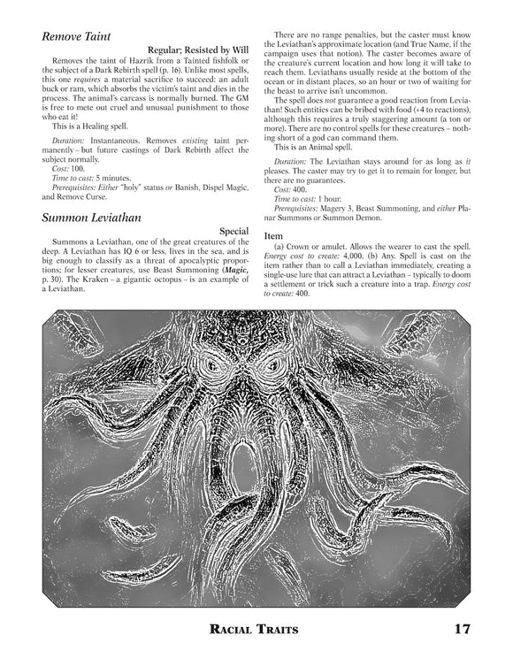 GURPS Fantasy Folk: Fishfolk