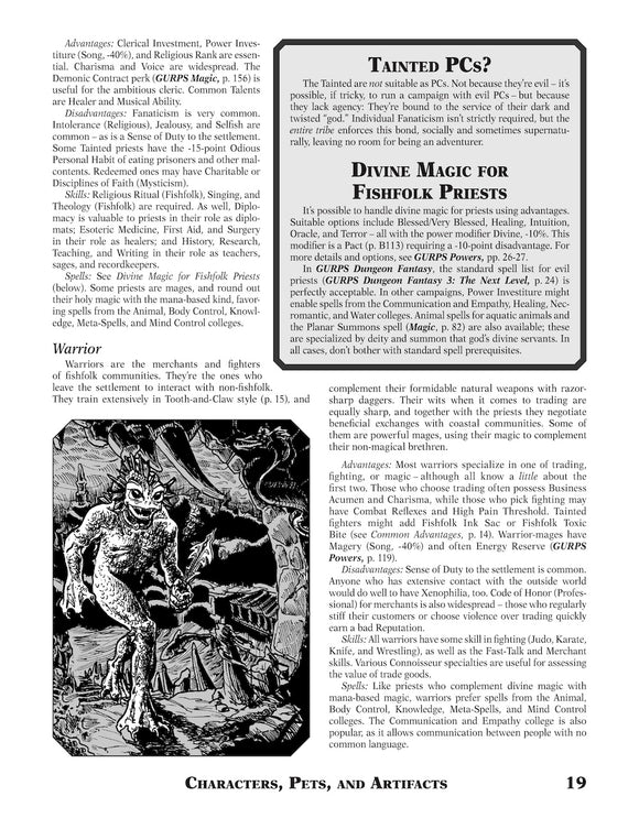 GURPS Fantasy Folk: Fishfolk