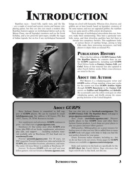 GURPS Fantasy Folk: The Reptilian Races - 0