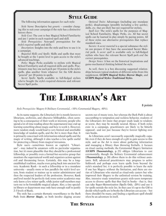 GURPS Magical Styles: Modern Magic