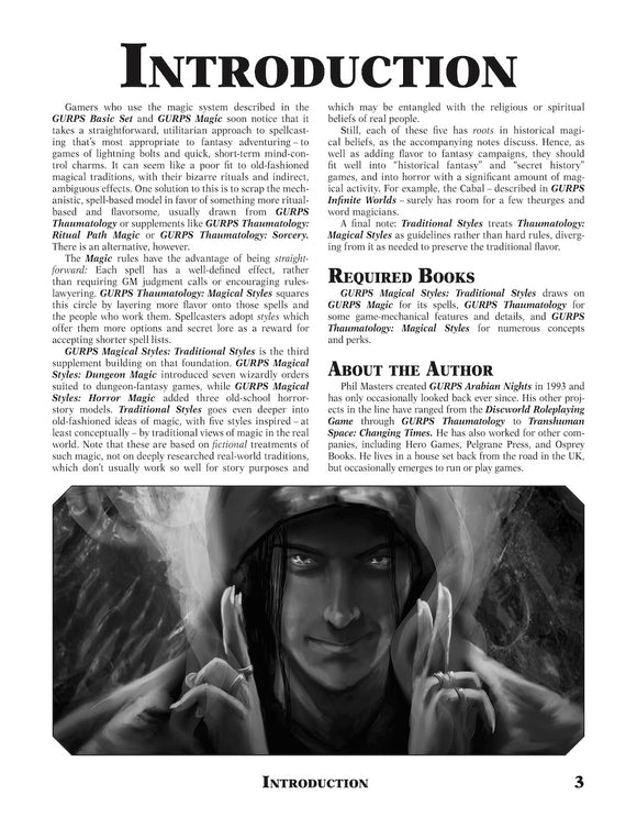 GURPS Magical Styles: Traditional Styles