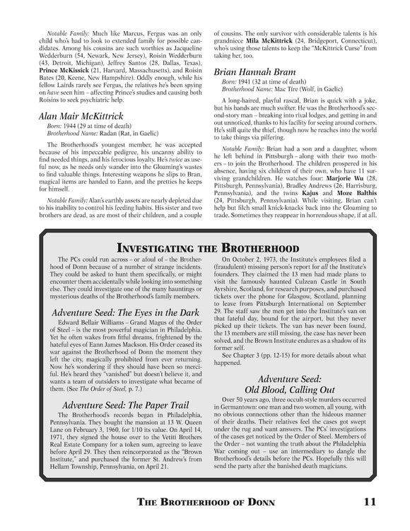 GURPS Monster Hunters Adventure: The Face of Fire