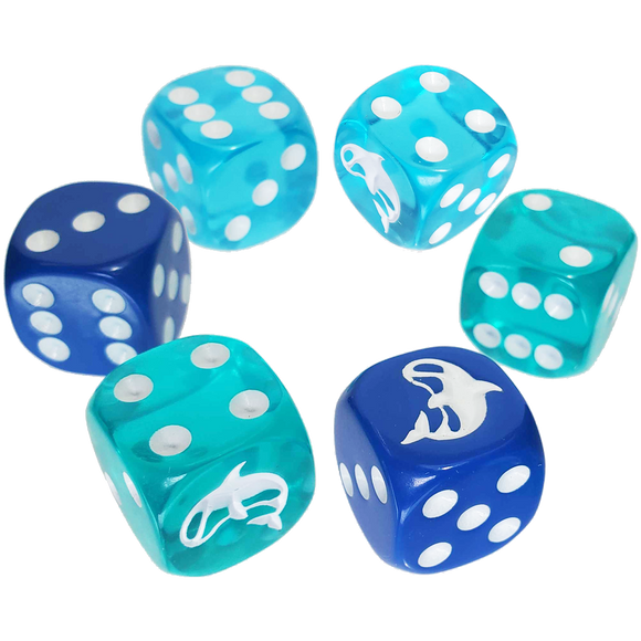Killer Whale d6 Dice Set
