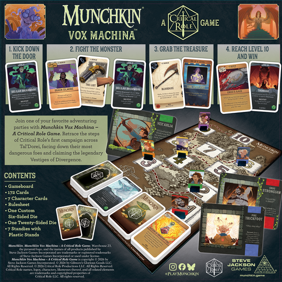 Munchkin Vox Machina – A Critical Role Game