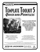 GURPS Template Toolkit 5: Quick and Pointless-1