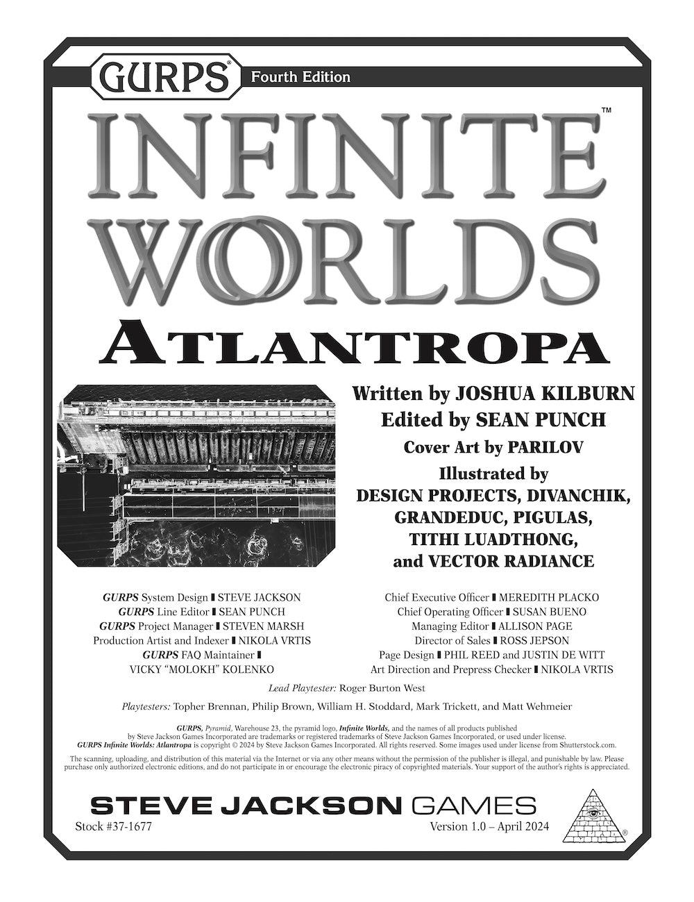 GURPS Infinite Worlds: Atlantropa