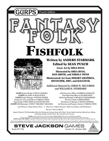 GURPS Fantasy Folk: Fishfolk