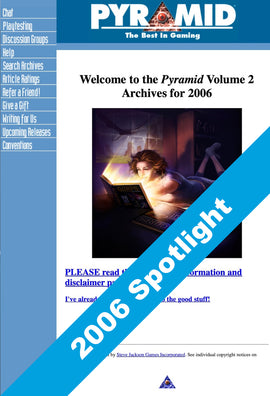 Pyramid Volume 2 HTML Archive: 2006 Spotlight
