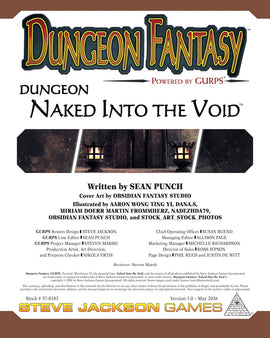Dungeon Fantasy: Naked Into the Void