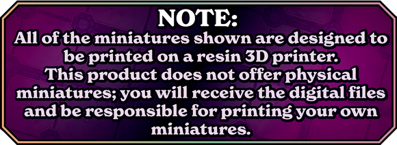 Wiz-War STL Figures & Accessories