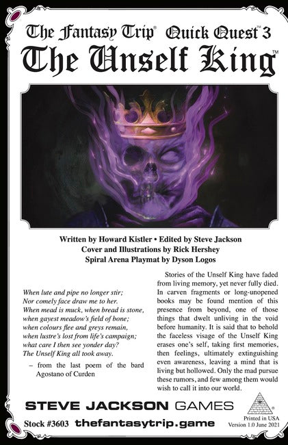 Quick Quest 3: The Unself King