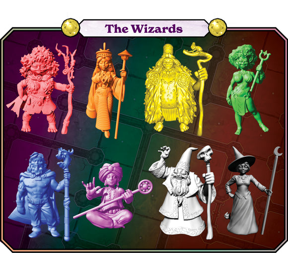 Wiz-War STL Figures & Accessories