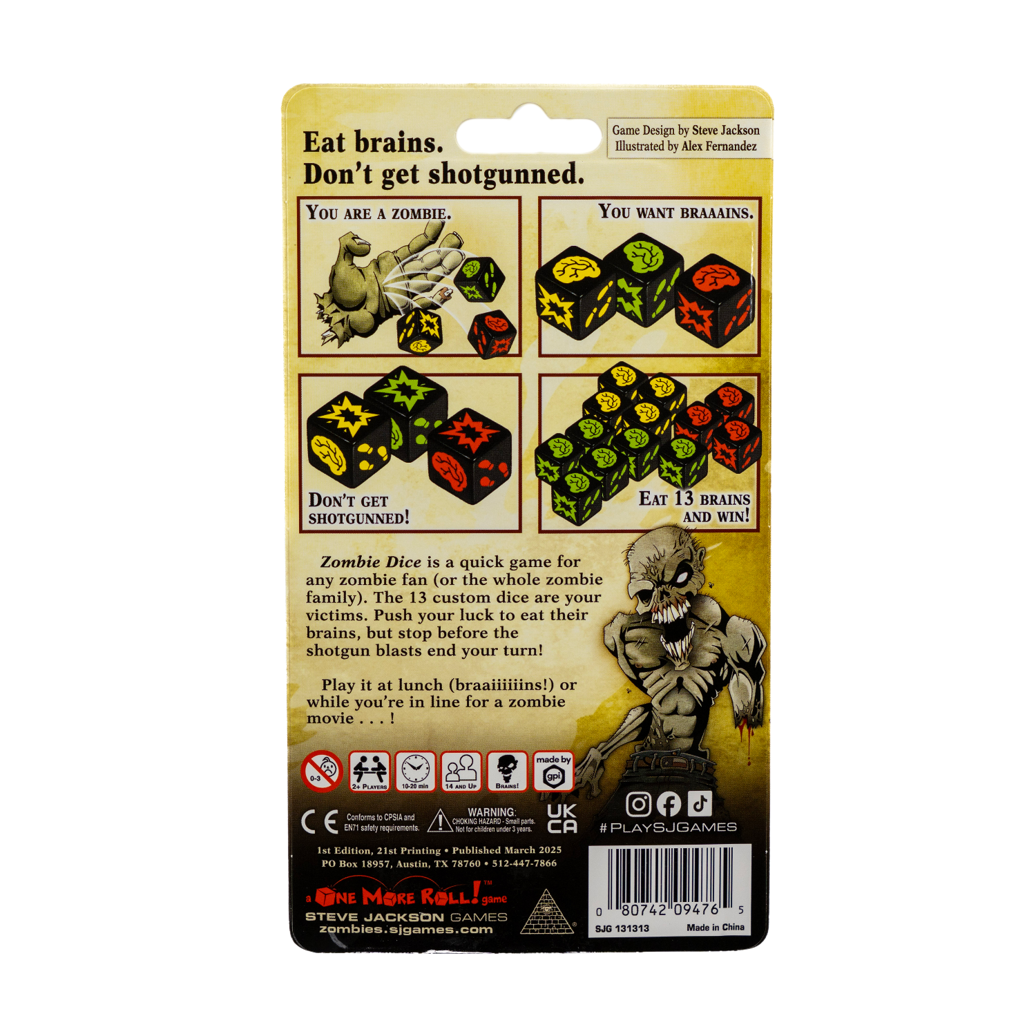 Zombie Dice | Warehouse 23