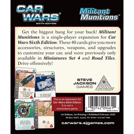 Car Wars Militant Munitions - 0